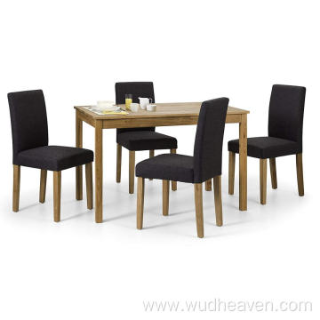 Silla de mesa de comedor de madera